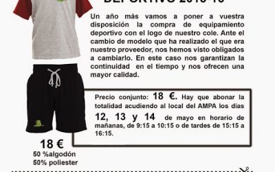 EQUIPAMIENTO DEPORTIVO de VERANO