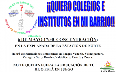 QUIERO COLEGIOS E INSTITUTOS EN MI BARRIO ! !
