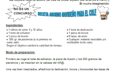 RECETA NAVIDEÑA