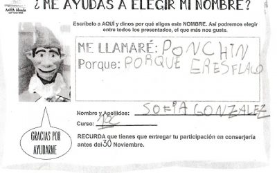 NUESTRO DUENDE YA TIENE NOMBRE