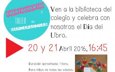 CUENTACUENTOS Y TALLER DE MARCAPÁGINAS