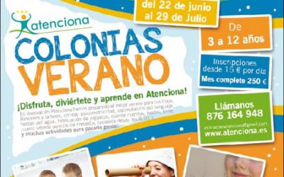 Colonias de verano  Asociación Atenciona