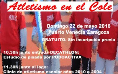 CLINIC DE ATLETISMO CAMPAÑA «ATLETISMO EN EL COLE» EN PUERTO VENECIA