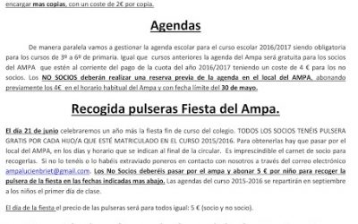 FOTOGRAFIAS DE CLASE ,AGENDAS Y FIESTAS FIN DE CURSO Y 6º PRIMARIA