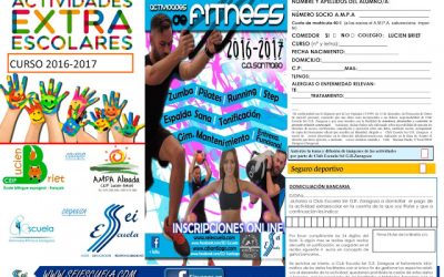 EXTRAESCOLARES CURSO 2016/2017 SEI ESCUELA