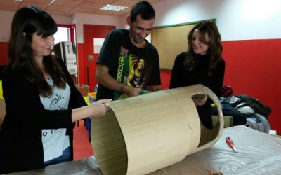 TALLER CABEZUDOS , YA TENEMOS A RENARDICO!!!!