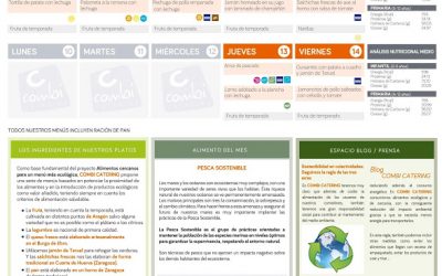 MENU DEL COMEDOR OCTUBRE