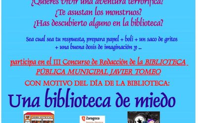 III Concurso de redacción para niños organizado por la Biblioteca «Javier Tomeo»