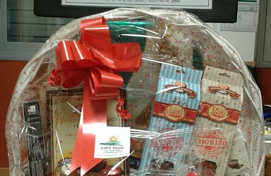 SELLADO DE CARNETS Y BOLETOS CESTA NAVIDAD