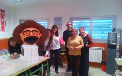 Tenemos preparado para mañana un nuevo cabezudo LUCIANO!!