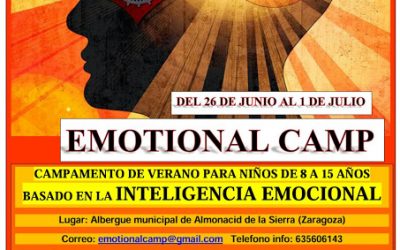 EMOTIONAL CAMP  , CAMPAMENTO DE VERANO DE 8 A 15 AÑOS BASADO EN LA INTELIGENCIA EMOCIONAL
