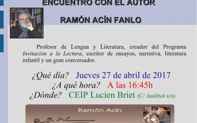 ENCUENTRO CON EL AUTOR RAMÓN ACÍN FANLO