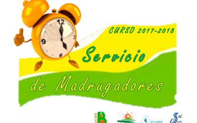 MADRUGADORES CURSO 2017/2018