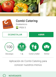 NUEVA APP DE COMBI PARA  CONOCER EL  MENU DEL COLEGIO