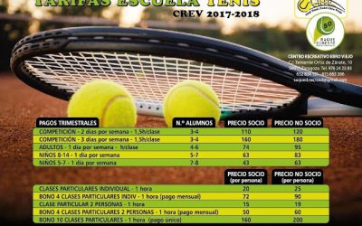 ESCUELA DE TENIS Y PADEL CENTRO RECREATIVO EBRO VIEJO