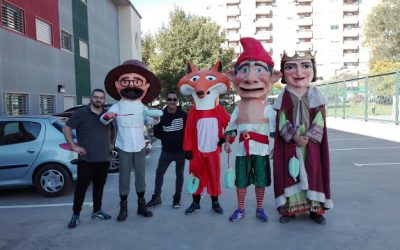 Hoy nos han visitado los cabezudos !!!