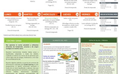 MENU MES DE MAYO