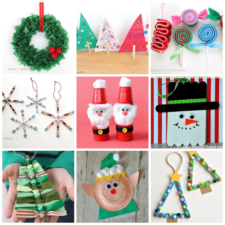 Trae tu adorno navideño para el cole