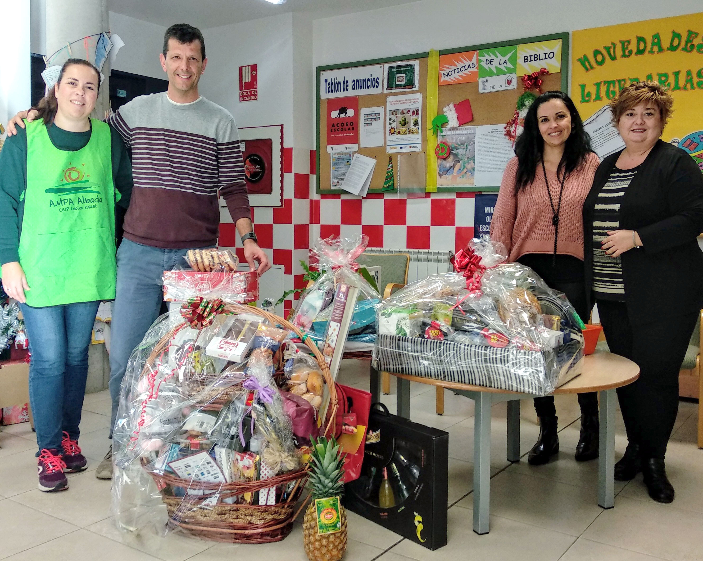 Sorteo de Navidad: Acto de Entrega Agraciad@s Cesta y Bandeja de Navidad