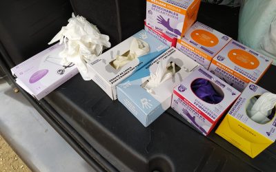 Covid-19: donaciones de las familias, el colegio y el AMPA