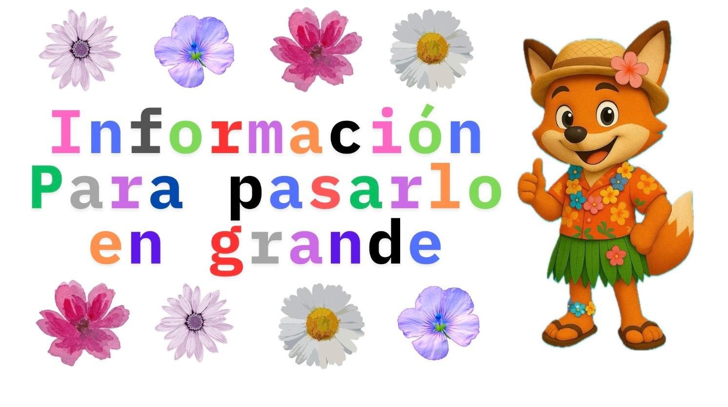 Información útil para la fiesta de fin de curso 2025