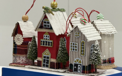 Taller casitas navideñas